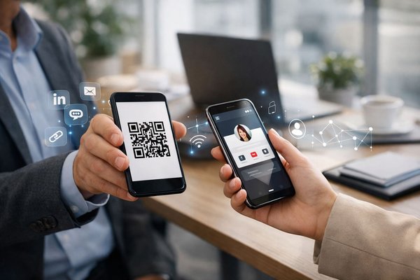 Boostez vos réseaux grâce à la carte de visite numérique